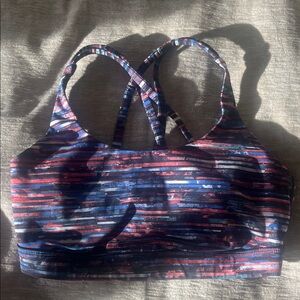 Lululemon Striped Women's Sports Bra
